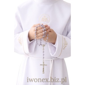 Różaniec Pierwszokomunijny Kulka Perłowa - Wyjątkowy Prezent