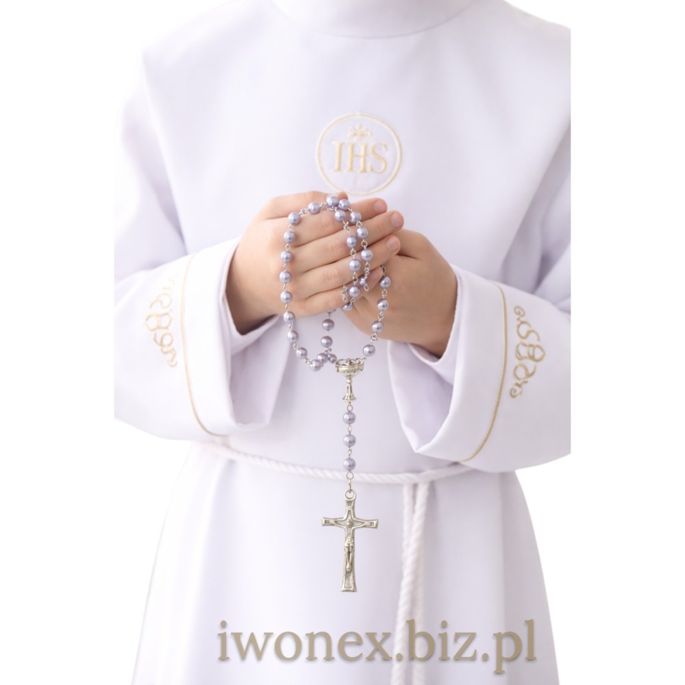 Różaniec Pierwszokomunijny Kulka Perłowa - Wyjątkowy Prezent