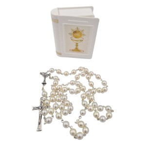 Różaniec Pierwszokomunijny Kulka Perłowa - Wyjątkowy Prezent