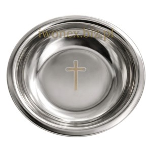 Miseczka na wodę święconą ze stali nierdzewnej