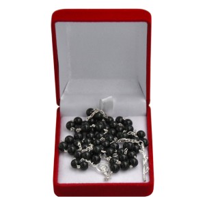 Różaniec opal biały na srebrze – duchowość w szlachetnej formie