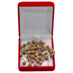 Różaniec opal biały na srebrze – duchowość w szlachetnej formie