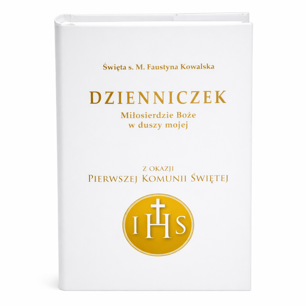 DZIENNICZEK ŚW. FAUSTYNY – MIŁOSIERDZIE BOŻE W DUSZY MOJEJ | PAMIĄTKA PIERWSZEJ KOMUNII ŚWIĘTEJ | PREZENT KOMUNIJNY