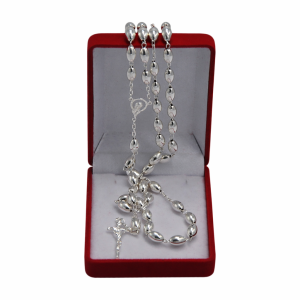 Różaniec srebrny 925 – elegancki luksusowy różaniec