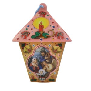 "Lampion Adwentowy Niebieski - Symbol Światła i Nadziei w Okresie Adwentu"