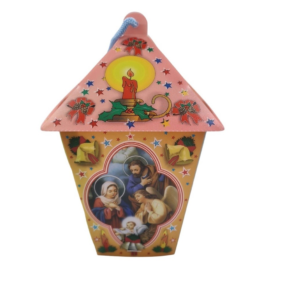 "Lampion Adwentowy Niebieski - Symbol Światła i Nadziei w Okresie Adwentu"