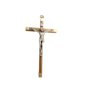 Krzyż oliwny 16,5X9 cm – elegancki, ręcznie robiony