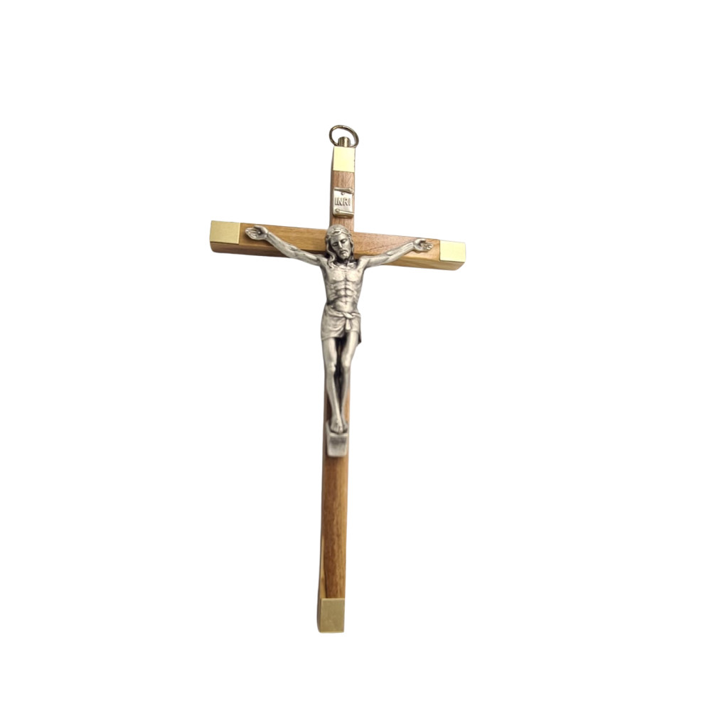 Krzyż oliwny 16,5X9 cm – elegancki, ręcznie robiony