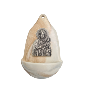 Kropielnica marmurkowa z wizerunkiem MATKI BOŻEJ - Iwonex.biz.pl