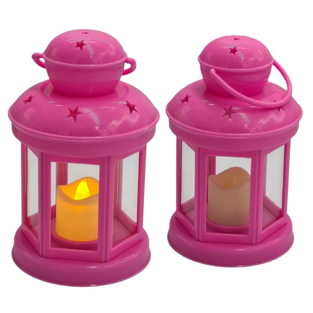 LAMPION ADWENTOWY RÓŻOWY - RORATNI LAMPION ADWENTOWY RÓŻOWY - RORATNI