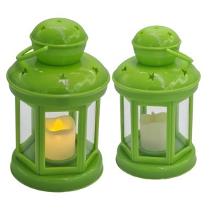 LAMPION ADWENTOWY ZIELONY - RORATNI