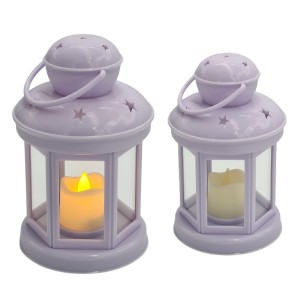 LAMPION ADWENTOWY JASNY FIOLET - RORATNI