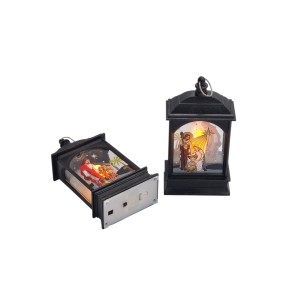 „Lampion Adwentowy z Jezusem i Dziećmi – Dekoracja Świąteczna LED